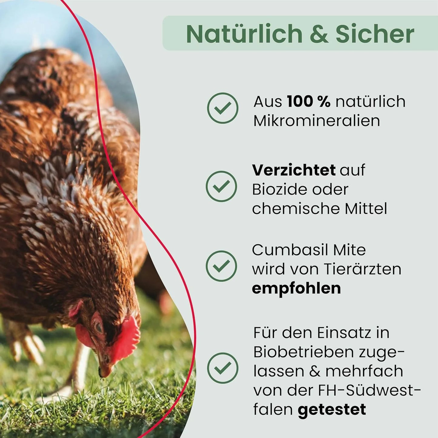 Cumbasil Mite 25kg Paket - chemieloser Milbenschutz