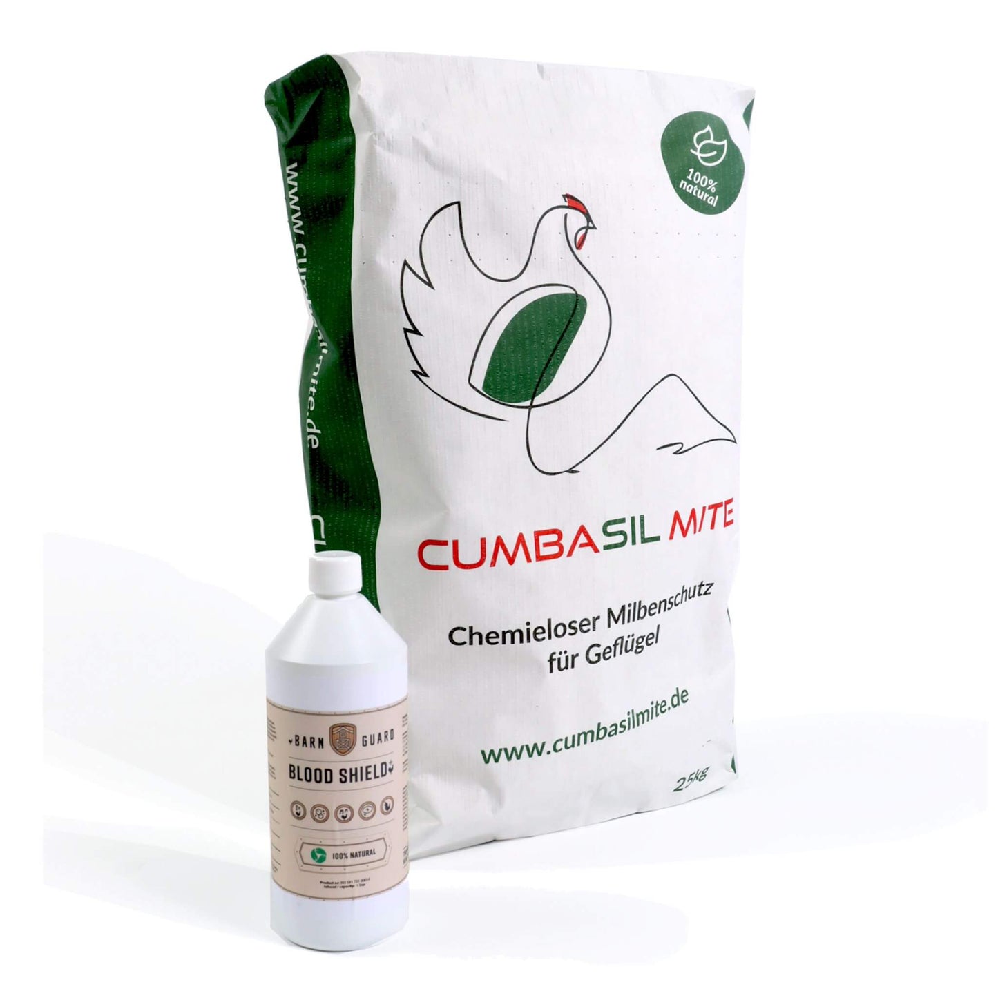 Cumbasil Mite 25kg + Blood Shield 1000ml