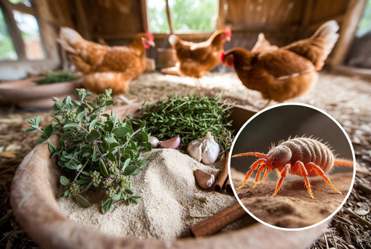 Natürliche Kräuter gegen die Rote Vogelmilbe: Oregano, Thymian, Knoblauch und Zimt