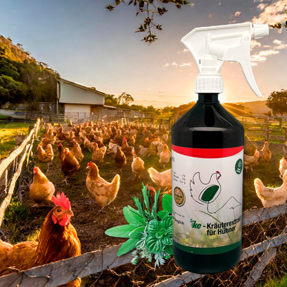 KE-herb extract for chickens 500ml incl.. spray head DE-ÖKO-012