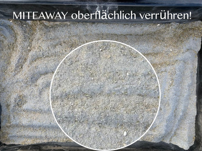 Cumbasil Mite 25kg & MITEAWAY 400g  - Das DUO für chemielosen Milbenschutz und Pflege