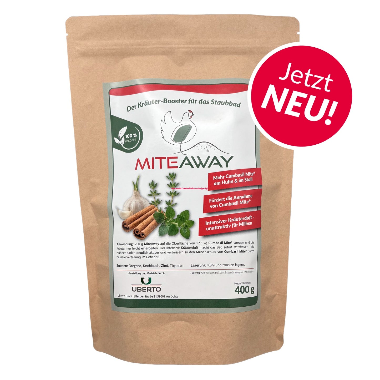 MITEAWAY 400g Kräutermischung