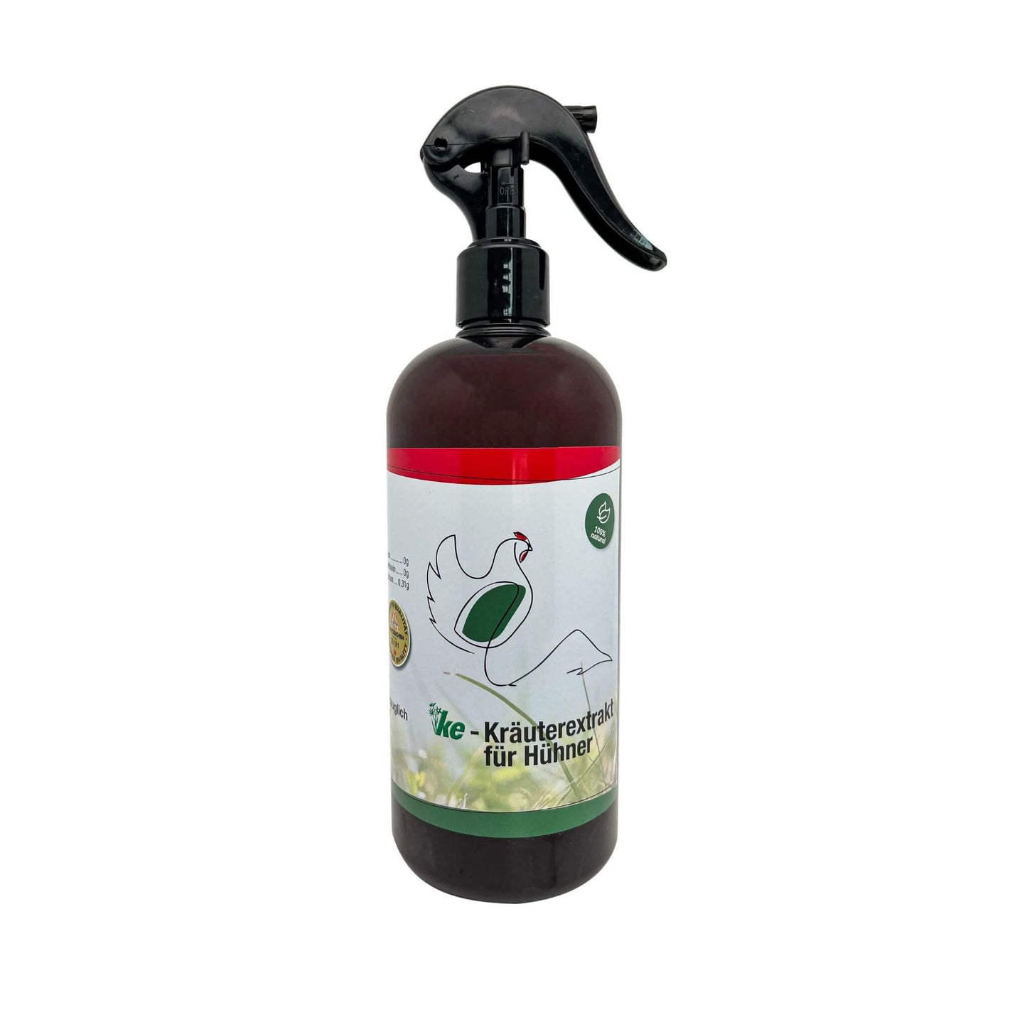 KE-Kräuterextrakt für Huehner Flasche 500ml incl.. Spruehkopf